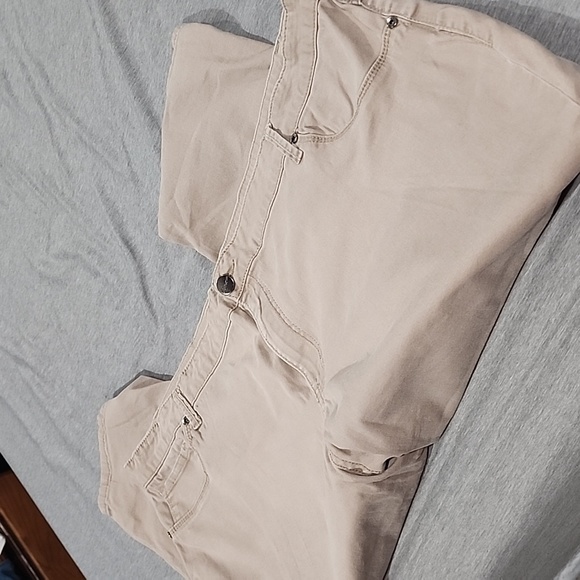 Women A3 plus size beige capri 26W - Picture 7 of 11
